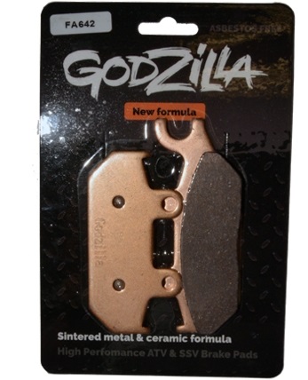 Тормозные колодки передние левые квадроцикла Yamaha Viking BRP Can-Am Maverick XMR 1XD-25805-00-00 705601149 FA172-L FA642