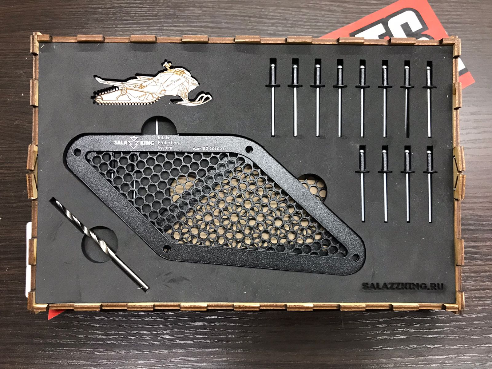 Высокопроизводительный комплект впуска воздуха (префильтр) упрощенная Salazzking для снегохода Ski-Doo G4 2021 SZ201024