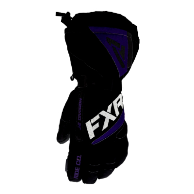 Перчатки FXR Fusion (Black Purple) с утеплителем 220833-1080 Размер XS