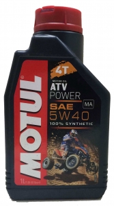 Моторное масло синтетическое Motul ATV Power 5W40 4T 1L 4L 105897 105898 1 Литр