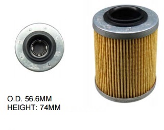 Масляный фильтр снегохода brp ski doo SPI (420956123)  SM-07163
