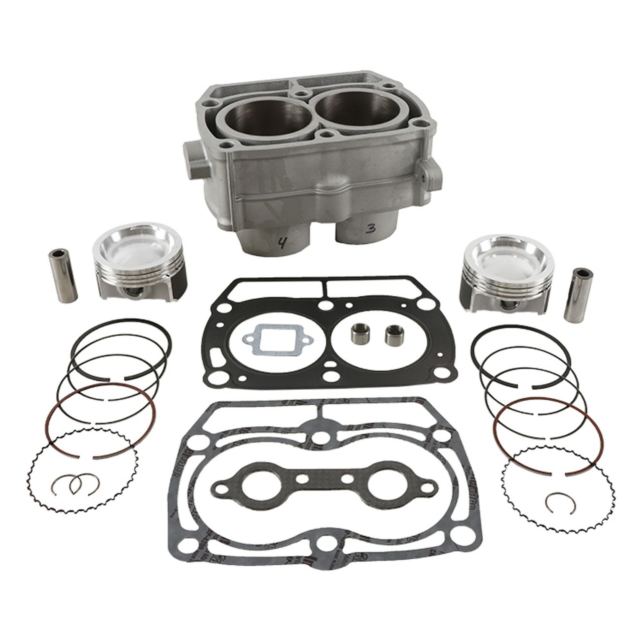 Цилиндры двигателя (80mm Std) квадроцикла Polaris Ranger 800 2204393 2202917 60002-K05 0931-0616