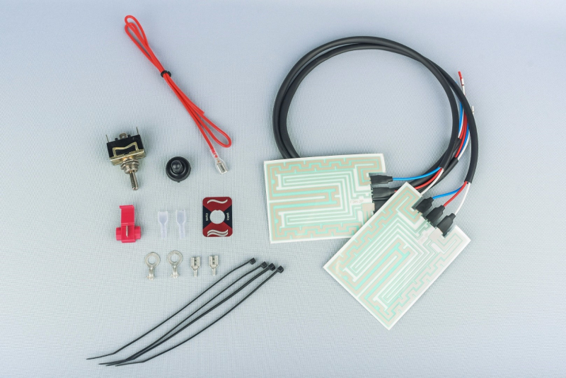 Комплект нагревательных элементов подогрева руля двухпозиционный ГЭН-2Р