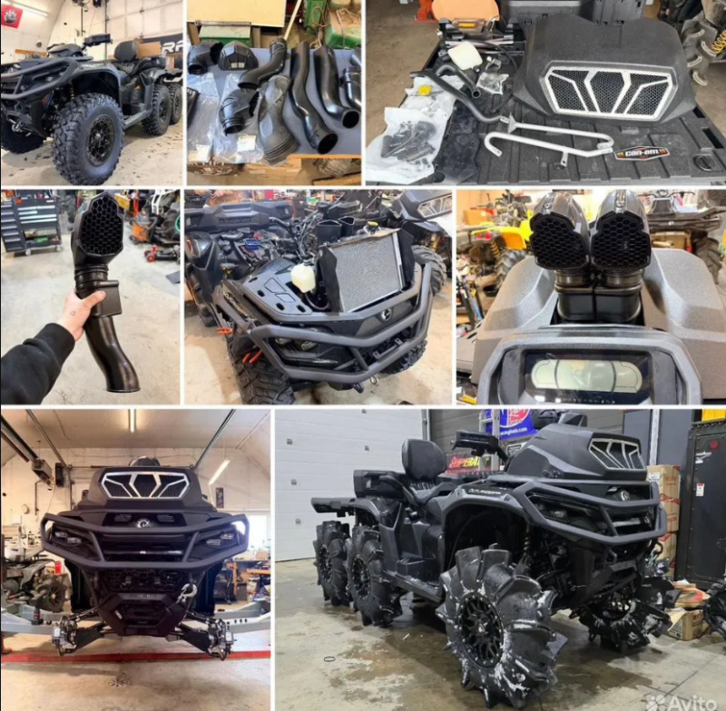 Оригинальный вынос радиатора BRP Outlander G3