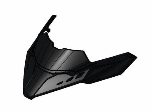 Ветровое стекло (Центральный дефлектор) снегохода BRP Ski-Doo Gen4 850 600 MXZ Renegade Summit Freeride Backcountry  517305875