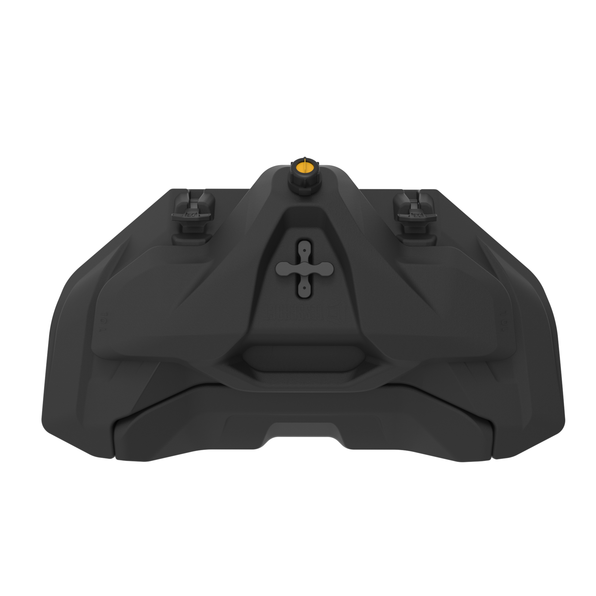 Канистра 10 л. (чёрная) на кофр GKA для BRP Can-Am Outlander G3 XMR  020_091_BLACK