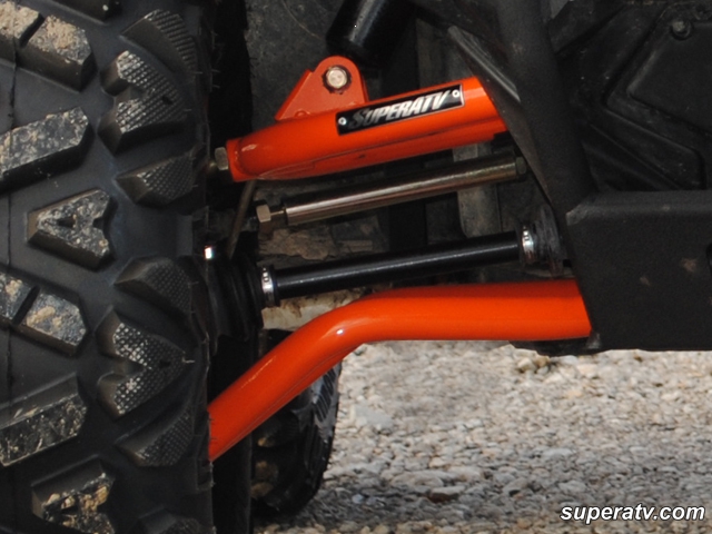 Комплект передних верхних и нижних спортивных рычагов черные для Polaris RZR 570 800  AA-P-RZR-HC-02