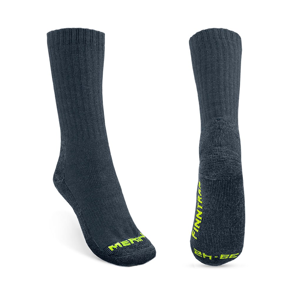 Термоноски Finntrail Extreme Merino 3203DarkGrey Размер 36-39