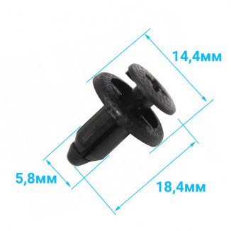 Пистоны крепления пластика квадроцикла (10шт) AT-04293