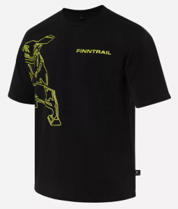 Футболка Finntrail Snowmobile 6715 Black (Размер L)