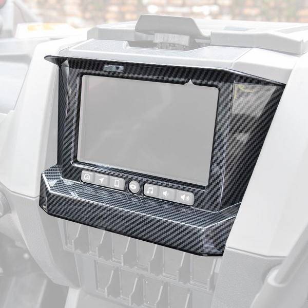 Накладка центральной консоли карбон Kemimoto для Polaris RZR PRO XP 2020+ B0111-02101CN Пластик