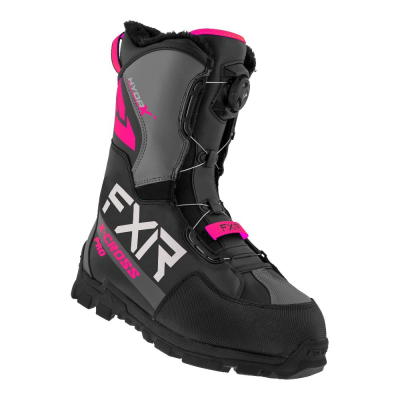 Ботинки FXR X-Cross Pro BOA (Black Fuchsia) с утеплителем 220707-1090 Размер 40