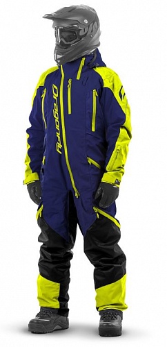 Комбинезон без утеплителя Dragonfly Extreme 2020 Blue-Yellow Fluo 820200-20-455 (Размер S) Размер S