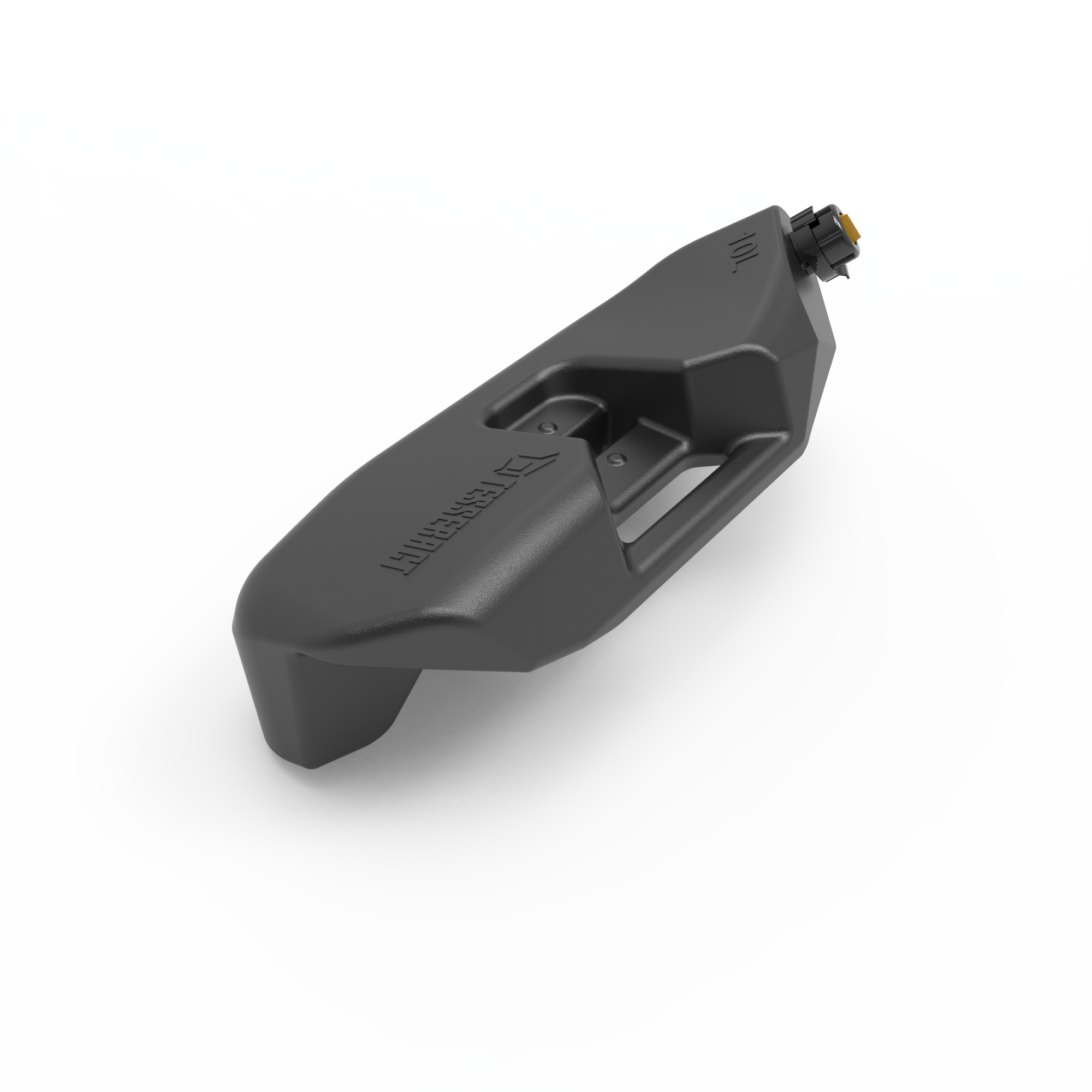 Канистра вместо пассажирского сидения 10 л. (чёрная) Tesseract для BRP Can-Am Outlander G3 MAX (2025+) 020_096_BLACK
