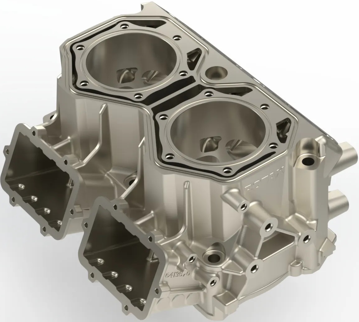 Блок цилиндров 850 E-Tec для снегохода BRP Ski-doo 420413304 420413575