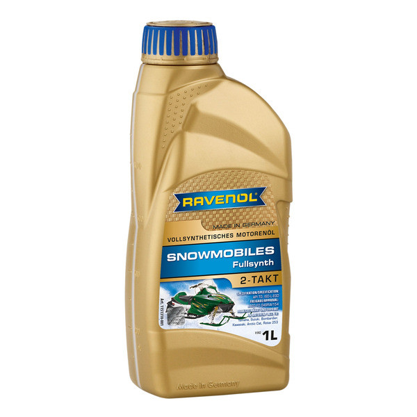 Масло моторное для 2х-Тактных снегоходов RAVENOL Snowmobiles Fullsynth (1 л) new 1151310-001 1151310-001-01-999