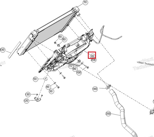 Вентилятор для BRP Can-Am Outlander G3 1000 (2026+) 709201623 709201126 709201622