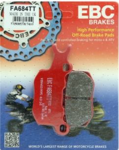 Колодки тормозные задние левые квадроцикла BRP Can-Am Defender Traxter 1720-0573 FA684TT