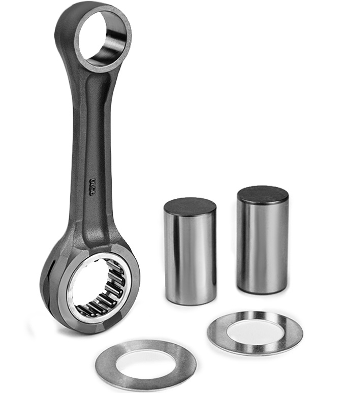 Шатун+подшипники+палец коленвала для снегохода  MAG PTO BRP SUMMIT RENEGADE MXZ FREERIDE 800R PTEK ETEC 420890734 420890733 420892563 420892564 SM-09510