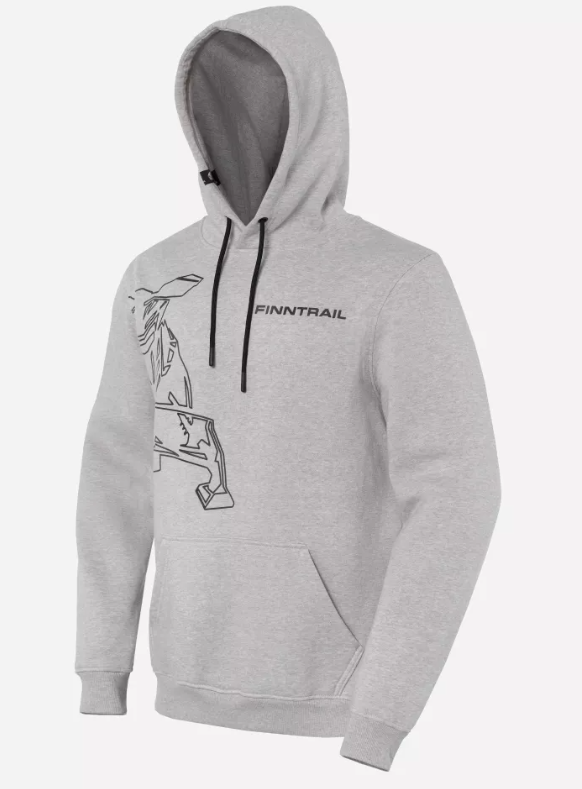 Худи Finntrail Snowmobile 6815 Grey Размер XL