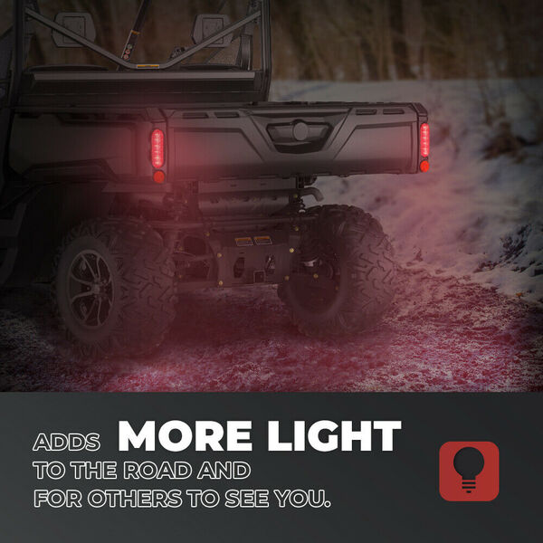 Задний фонарь Kemimoto для BRP Can-Am Defender HD5 HD8 HD10 2016-2019 710004257 B0803-02001RD