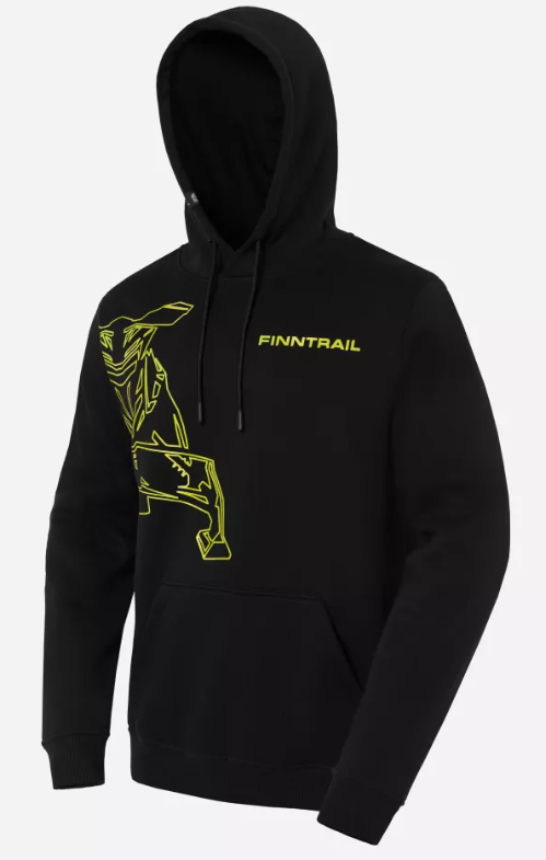 Худи Finntrail Snowmobile 6815 Black  Размер XL
