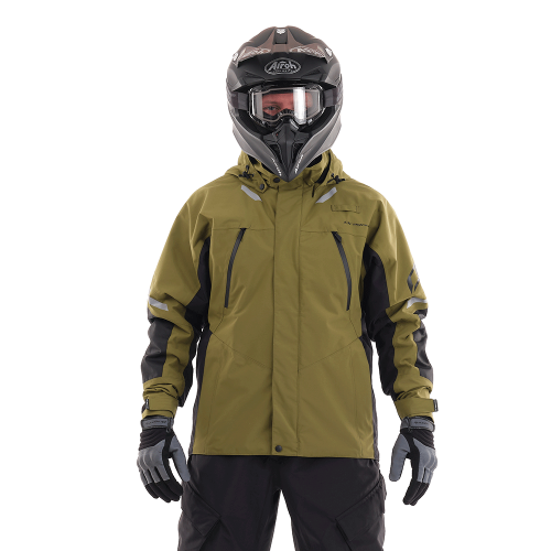 Мембранная куртка DragonFly QUAD 2.0 AVOCADO-BLACK 2021 400112-21-773 (Размер XXL) Размер XXL