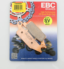Колодки тормозные передние правые Yamaha Grizzly 550 700 EBC FA444SV