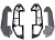 Комплект фильтров повышенной прочности снегохода BRP Ski-Doo 850 Gen5 Summit Freeride (2023+) 860202459