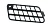 Сетка решетки радиатора Yamaha Grizzly 3B4-2837N-00-00 3B4-2837R-00-00 Левая