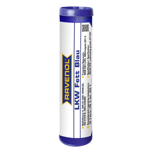 Смазка многофункциональная RAVENOL LKW Fett Blau ( 0,4кг) new 1340117-400-04-999