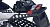 Задний бампер Skinz для снегоходов Ski-Doo SDRB225-BK