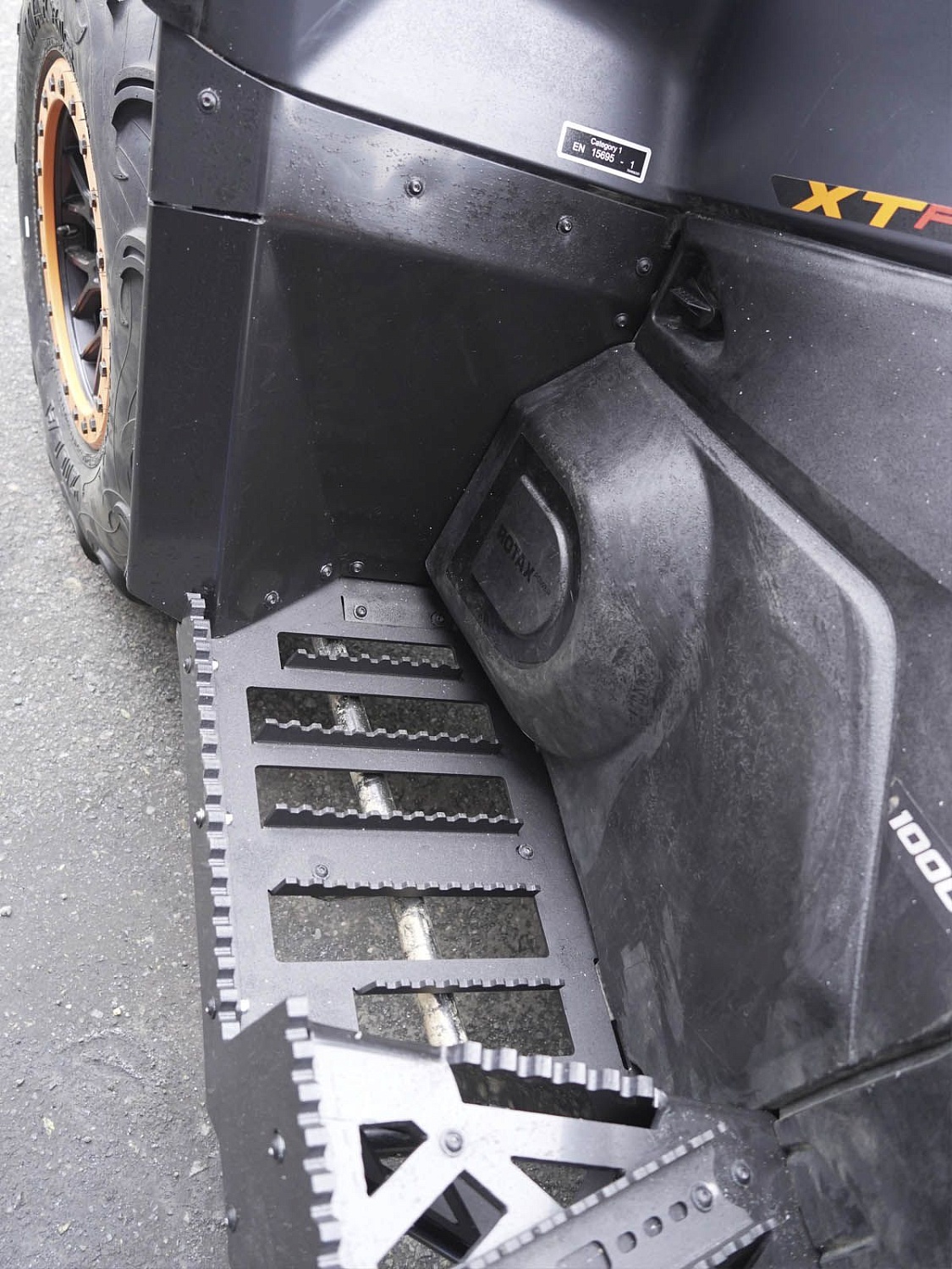 Подножки усиленные KTZ для BRP Outlander G3 MAX версия "Спорт" 20.00.24.02