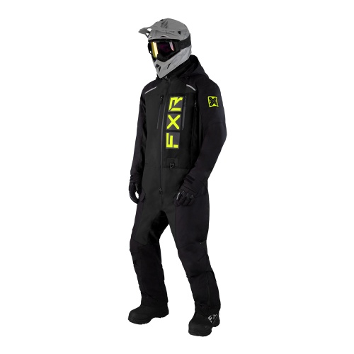 Комбинезон FXR Recruit (Black HiVis) F.A.S.T. с утеплителем 232813-1065 Размер L