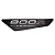 Наклейка мотора 800R левая квадроцикла BRP Outlander  Renegade 704902084