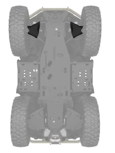 Защита передних рычагов квадроцикла BRP Can-Am G3 G3L Outlander 715010046