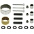 Ремкомплект ведущего вариатора для снегоходов Yamaha 8ET-W176H-00-00 SM-03247 53-22702