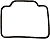 Прокладка карбюратора для квадрокила Polaris Sportsman 400 500 3130532