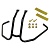 Бампер передний SPI Усиленный, SM-12516, 5639-825;5639-826;5639-827