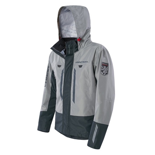 Куртка мужская Finntrail GreenWood 4021Grey 2022 (Размер S) Размер - S