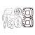 Комплект прокладок верхний снегохода Arctic Cat 09-710311