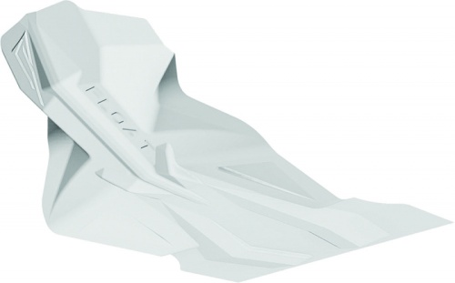 Защита днища белая SKinz для снегохода Polaris AXYS PFP350-WHT