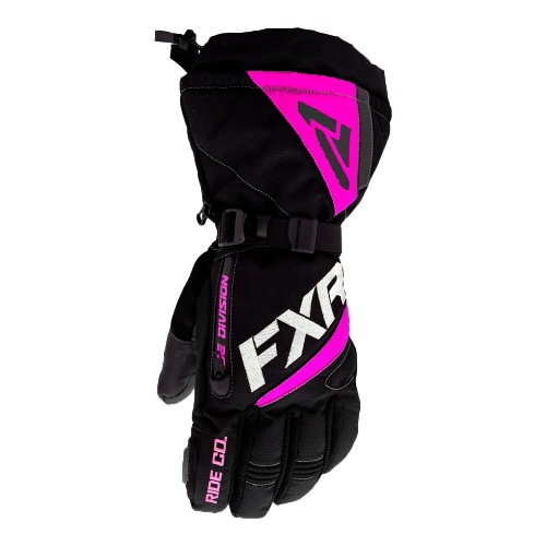 Перчатки FXR Fusion с утеплителем Black Elec Pink (XS) 220833-1094-04 Размер XS