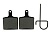 Тормозные колодки снегохода Yamaha SM-05301F 8JP-F5811-00-00