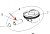 Палец поршня двигателя квадроцикла Polaris Sportsman RZR Ranger Ace 570 450 3022291