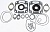 Комплект прокладок с сальниками для снегохода Arctic Cat Bearcat 550 440, Pantera 580 550, Panther 580 550   ZL   ZR SPI 09-711189