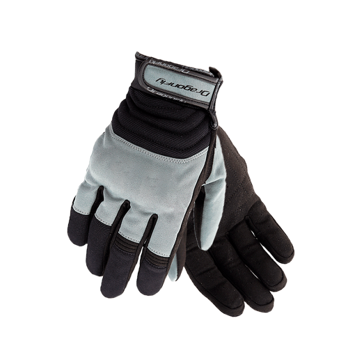 Перчатки QUAD Black-Dark Gray 600124 Размер XL