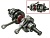 Коленвал в сборе снегохода Ski-Doo SPI SM-09378 420893098, 420893099, 420893097, 420893480, 420892565, 420892567, 420893090, 421000668, 415129609, 421000705