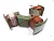 Статор генератора для снегохода Polaris 500 440 Widetrak LX   Indy   Touring 3083991 90-07