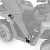 Кронштейны крепления оружейного кофра LinQ для BRP Can-Am Outlander G3 | G3L 715006074